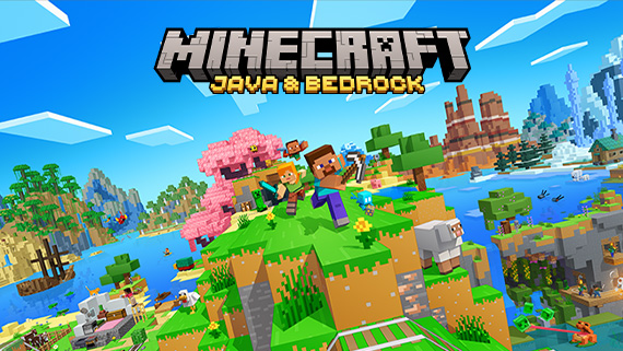 Minecraft key art