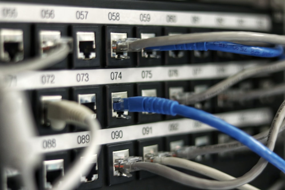 Network patch panel in the Scourge data center