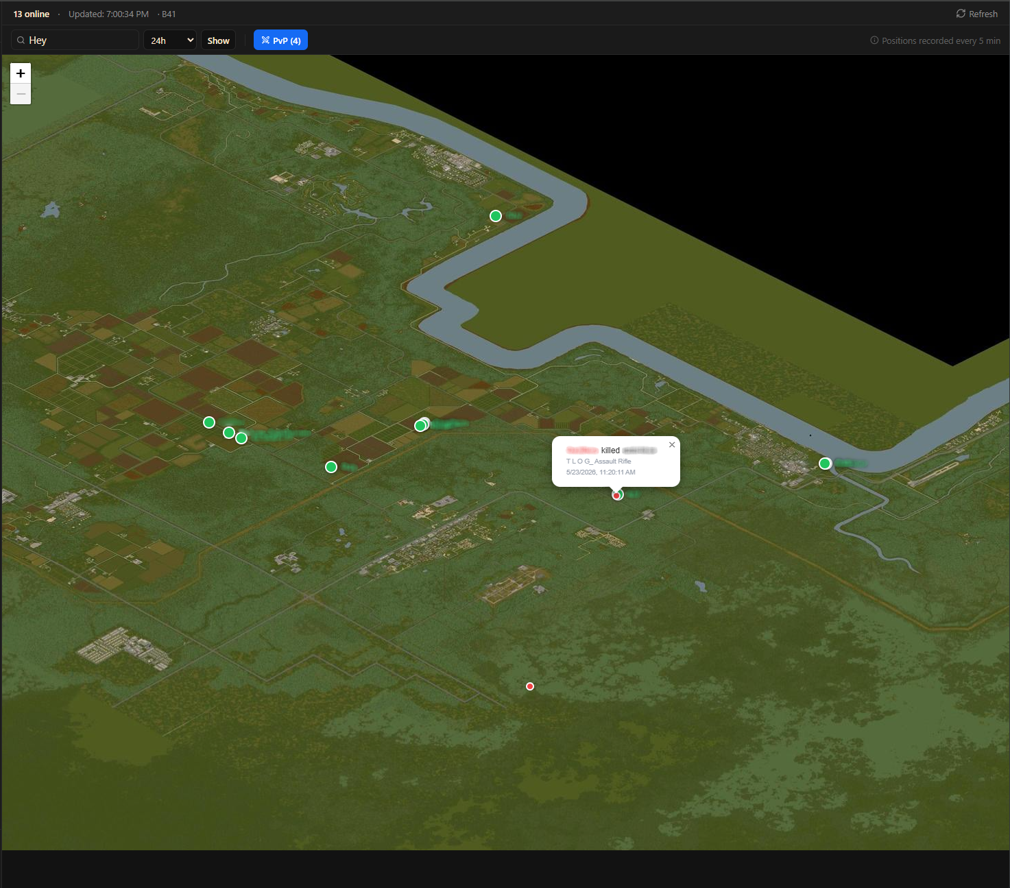 Live player map for Project Zomboid server Philippines